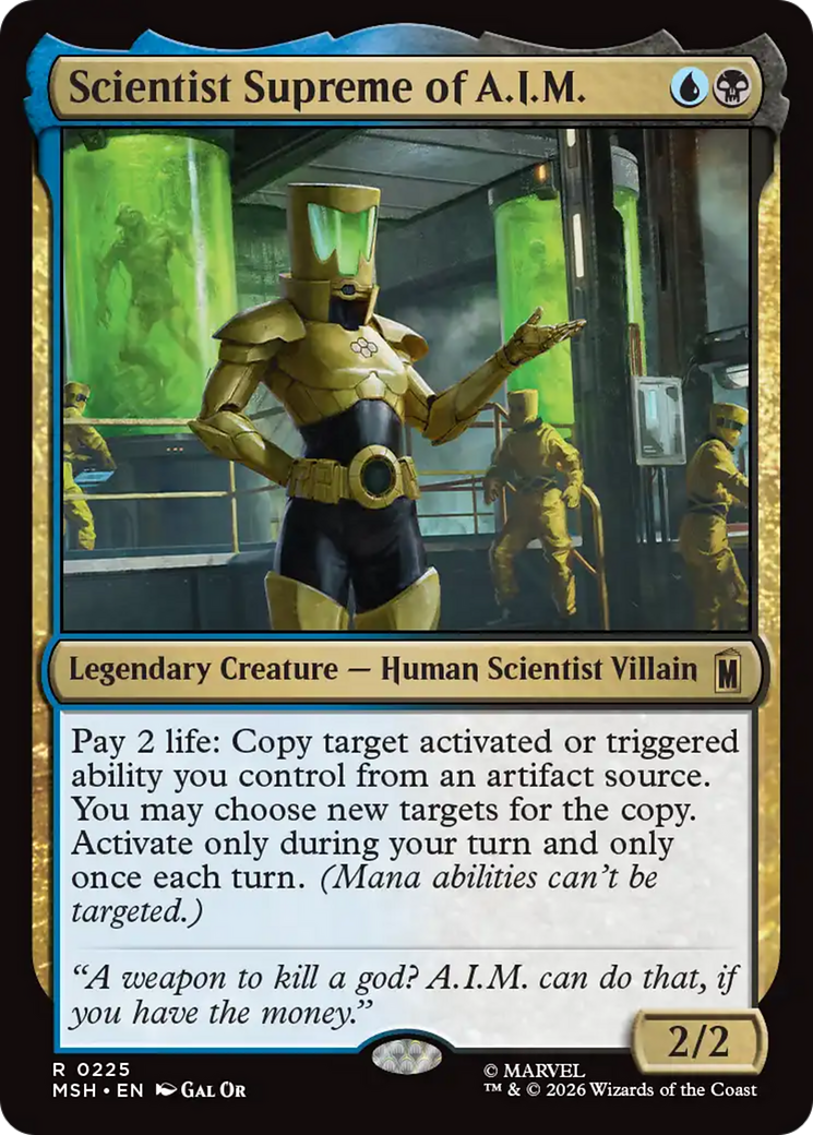 Scientist Supreme of A.I.M. [Marvel Super Heroes] | Magic Magpie