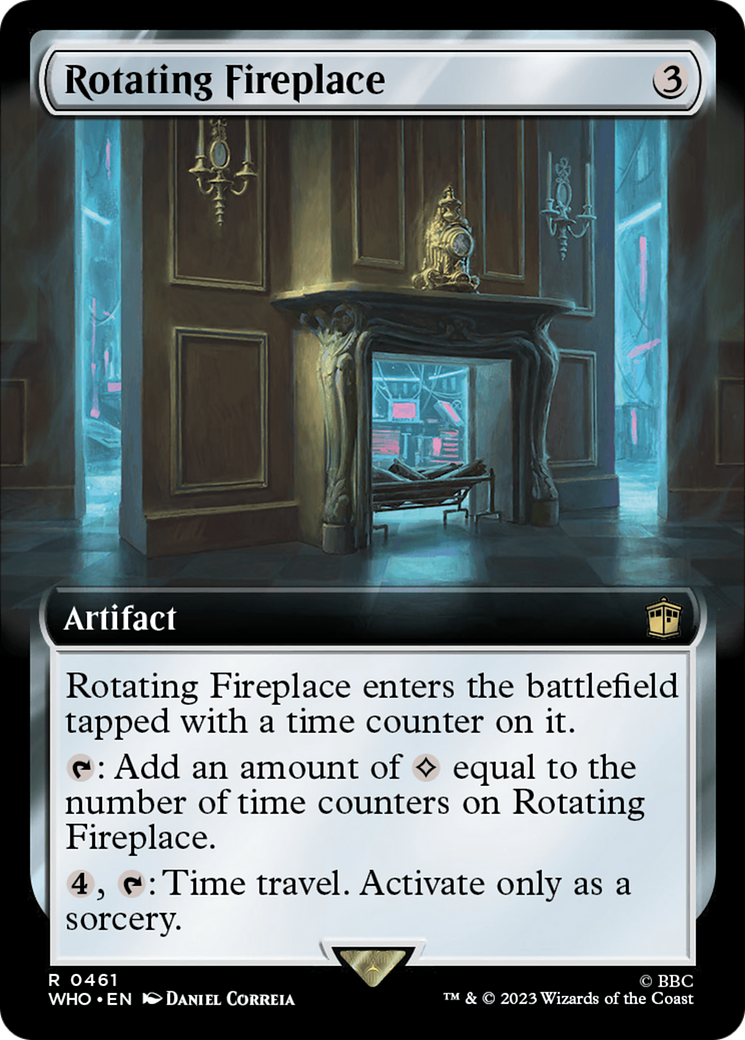 Rotating Fireplace (Extended Art) [Doctor Who] | Magic Magpie