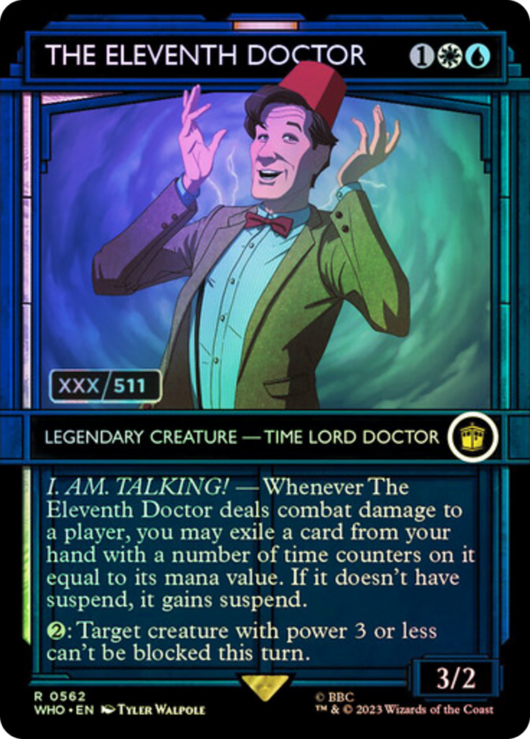 The Eleventh Doctor (Serial Numbered) [Doctor Who] | Magic Magpie