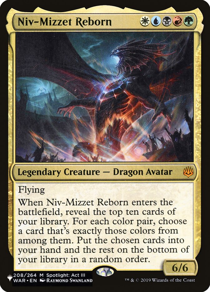 Niv-Mizzet Reborn [The List] | Magic Magpie