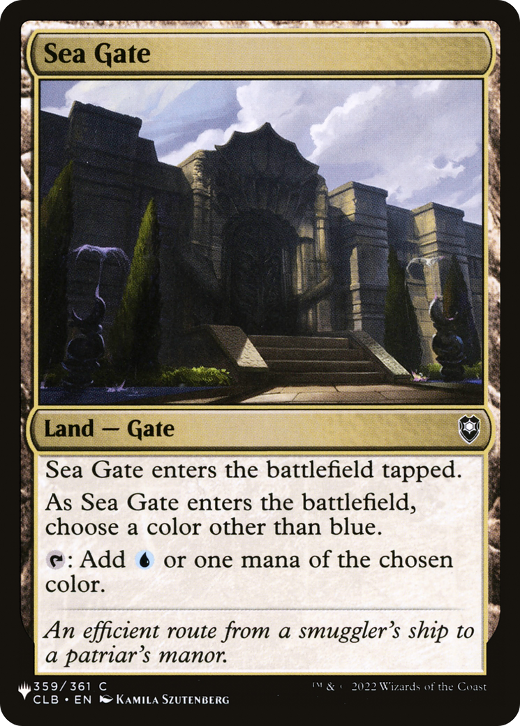 Sea Gate [The List] | Magic Magpie