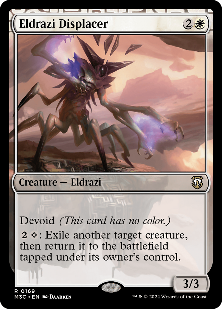 Eldrazi Displacer (Ripple Foil) [Modern Horizons 3 Commander] | Magic Magpie