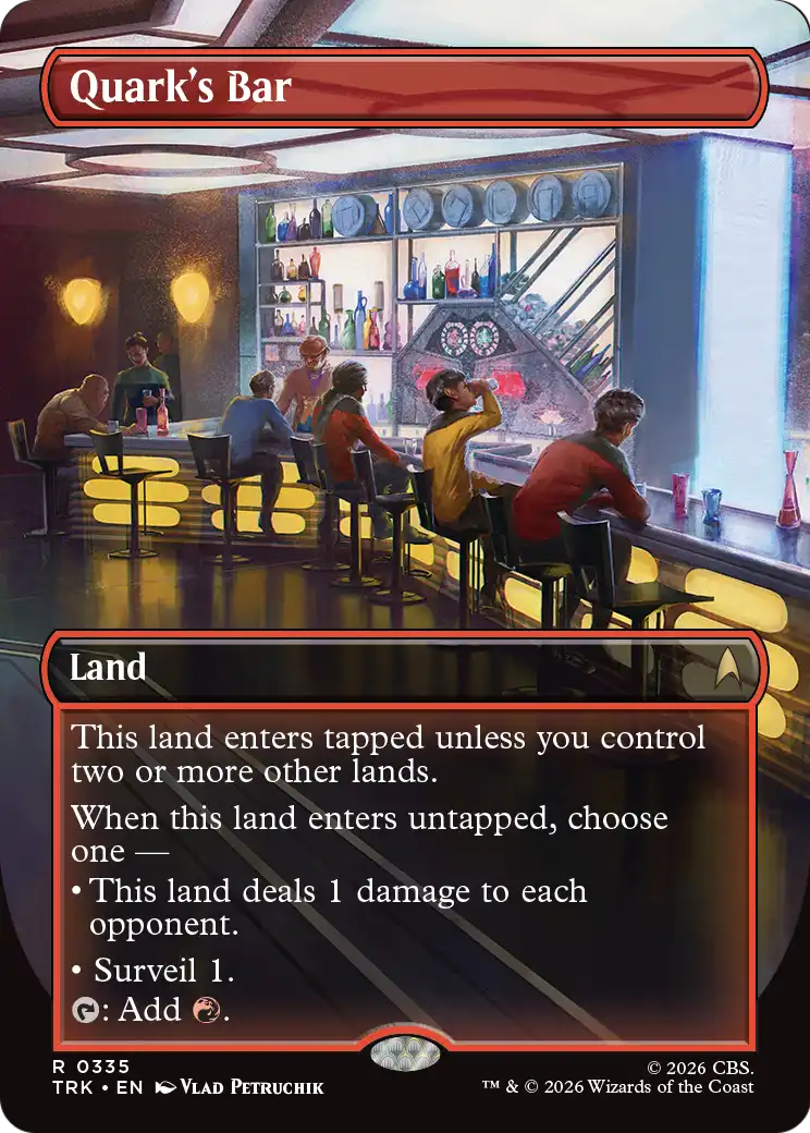 Quark's Bar (Borderless) (0335) [Star Trek] | Magic Magpie