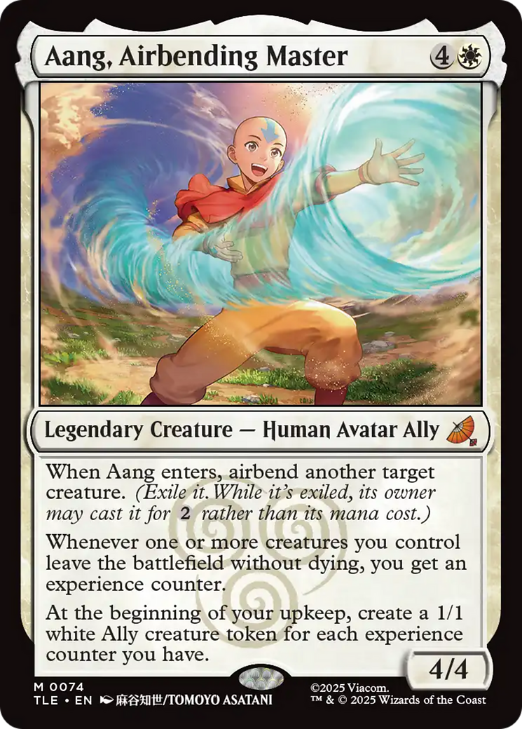 Aang, Airbending Master [Avatar: The Last Airbender: Eternal-Legal] | Magic Magpie