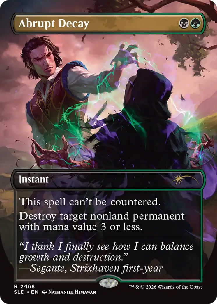 Abrupt Decay [Secret Lair Drop Series] | Magic Magpie