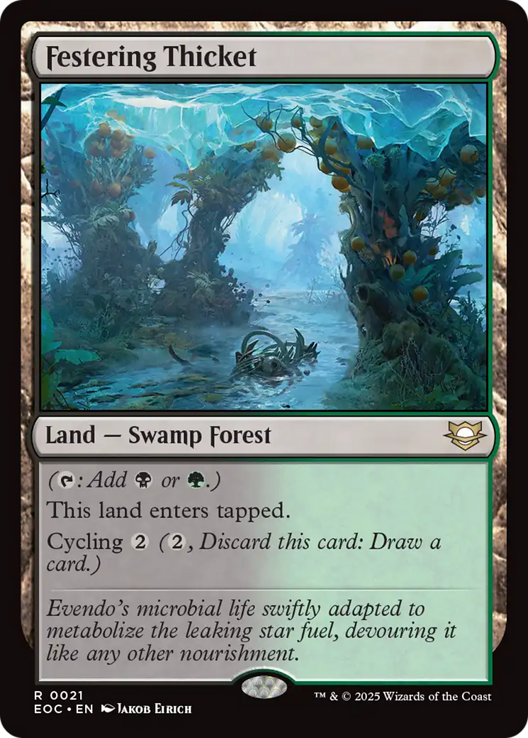Festering Thicket [Edge of Eternities Commander] | Magic Magpie