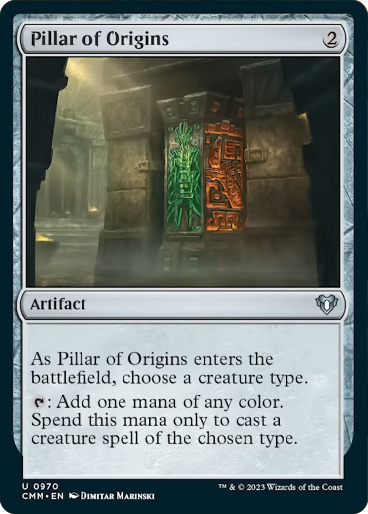 Pillar of Origins [Commander Masters] | Magic Magpie