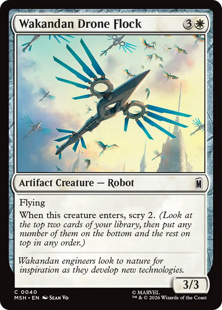 Wakandan Drone Flock [Marvel Super Heroes] | Magic Magpie