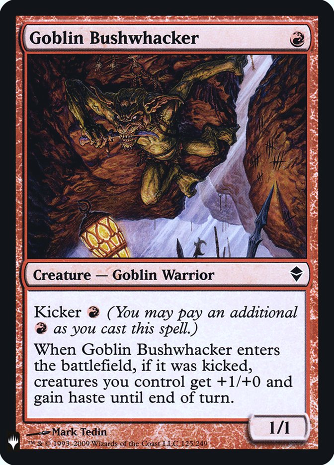 Goblin Bushwhacker [Mystery Booster] | Magic Magpie