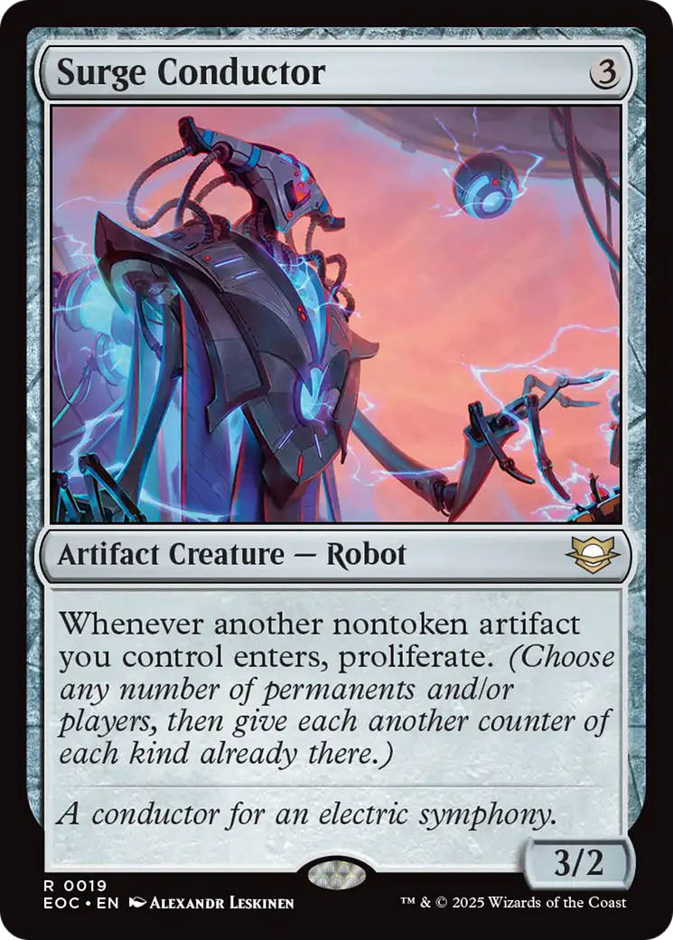 Surge Conductor [Edge of Eternities Commander] | Magic Magpie