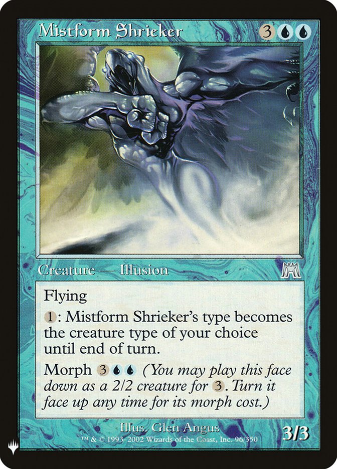 Mistform Shrieker [Mystery Booster] | Magic Magpie
