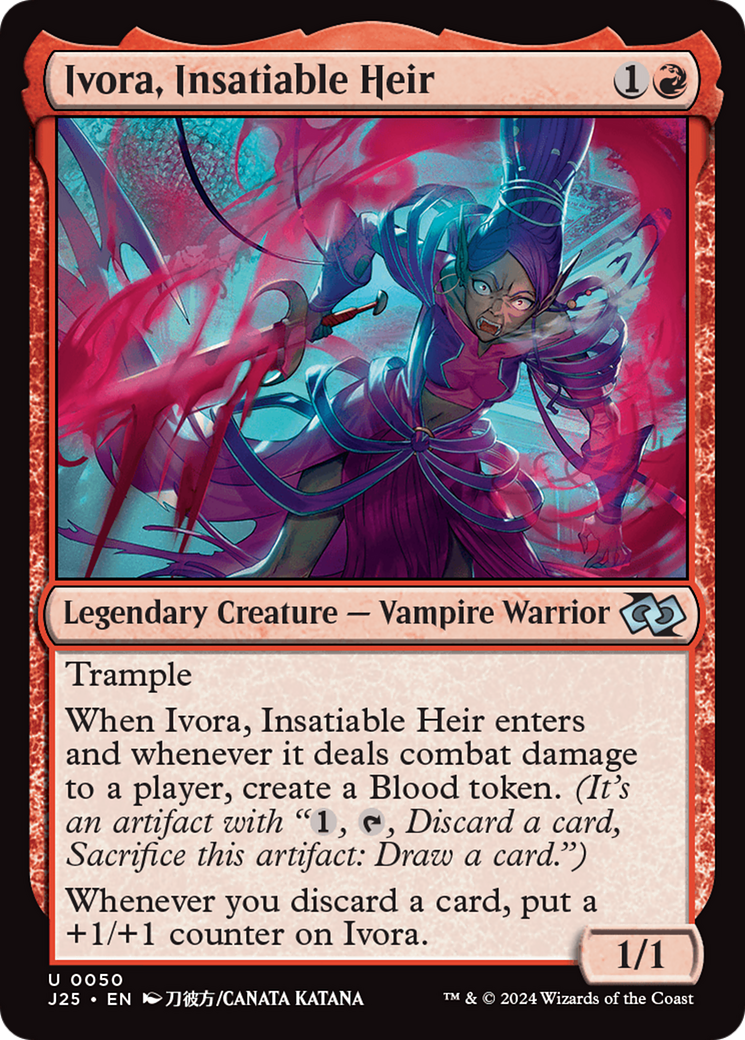 Ivora, Insatiable Heir (Anime) [Foundations Jumpstart] | Magic Magpie