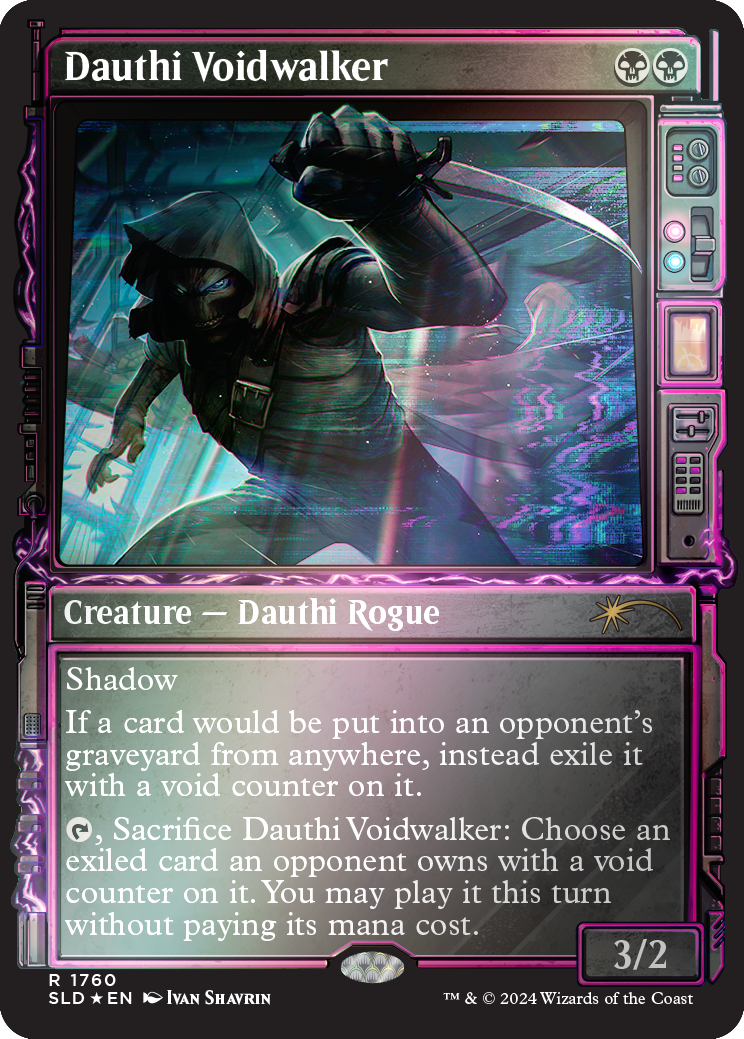 Dauthi Voidwalker (Rainbow Foil) [Secret Lair Drop Series] | Magic Magpie