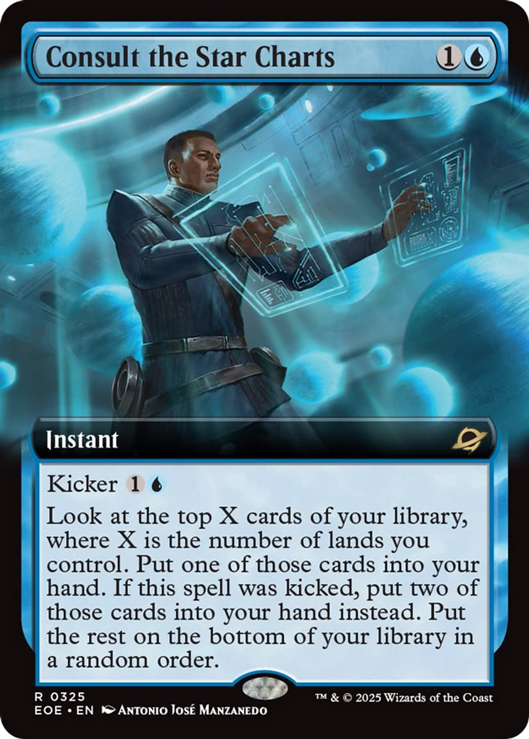 Consult the Star Charts (Extended Art) [Edge of Eternities] | Magic Magpie