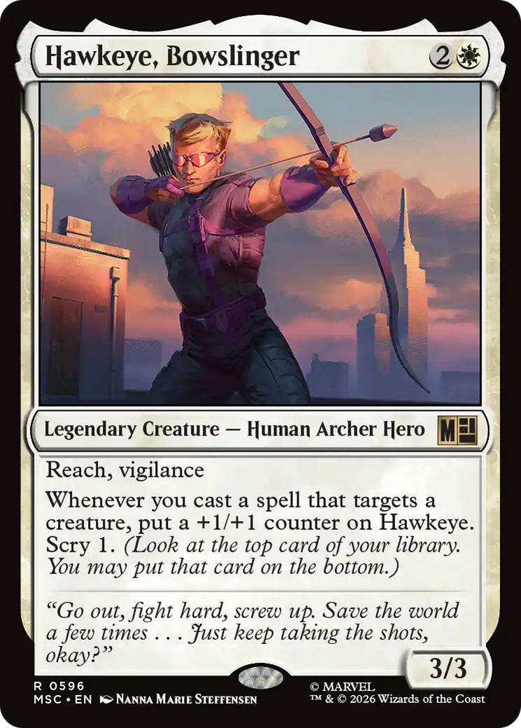 Hawkeye, Bowslinger [Marvel Super Heroes Commander] | Magic Magpie