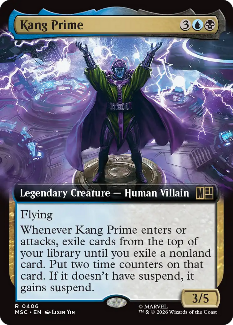 Kang Prime (Extended Art) [Marvel Super Heroes Commander] | Magic Magpie