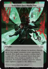 Your Own Face Mocks You (Full Art) [Duskmourn: Archenemy] | Magic Magpie