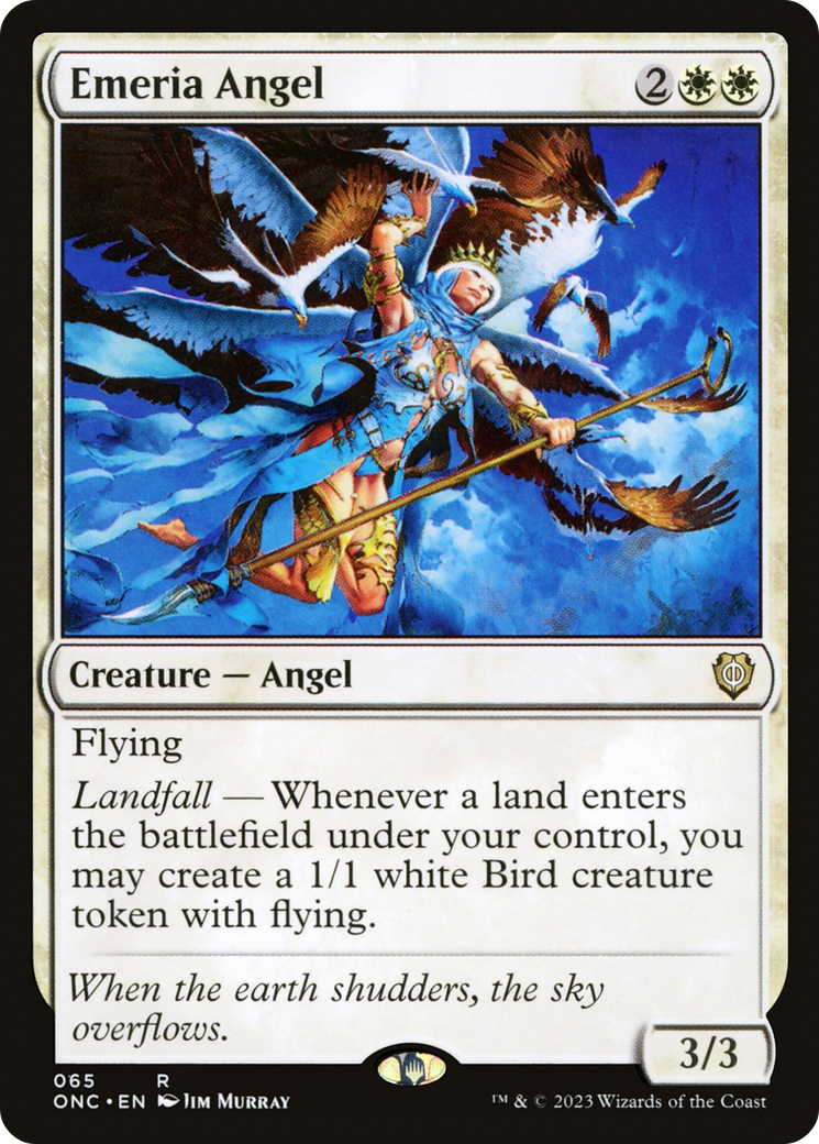 Emeria Angel [Phyrexia: All Will Be One Commander] | Magic Magpie