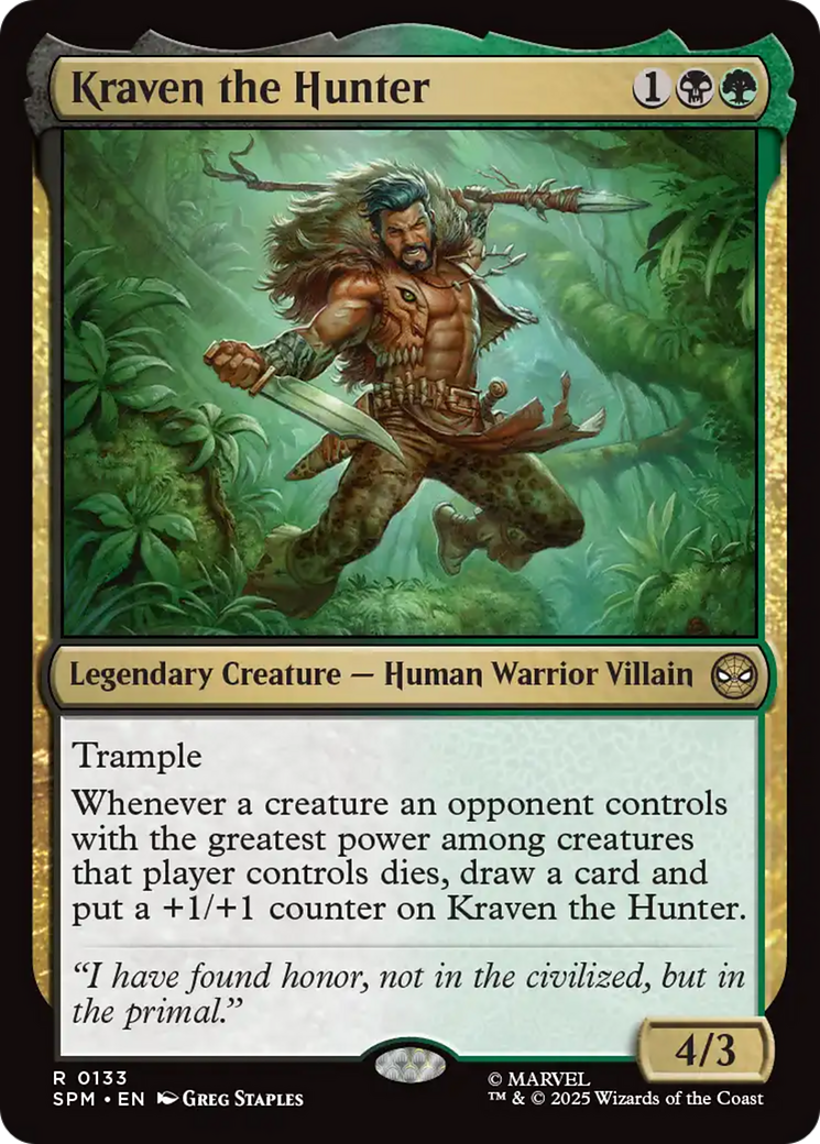 Kraven the Hunter [Marvel's Spider-Man] | Magic Magpie