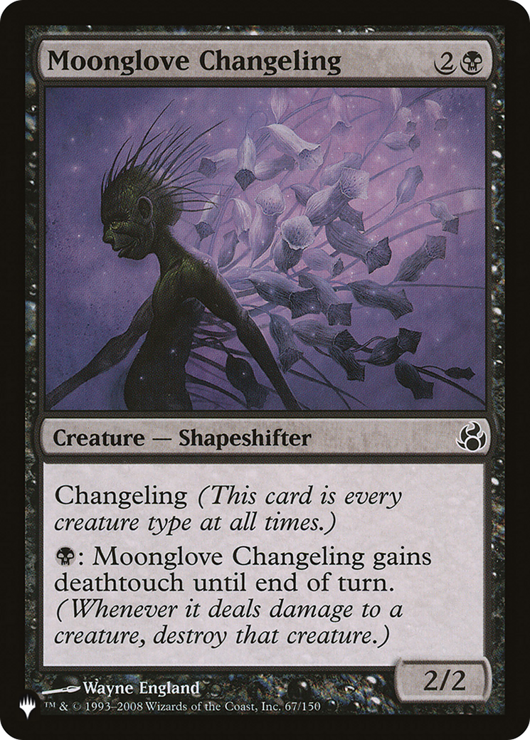 Moonglove Changeling [The List Reprints] | Magic Magpie