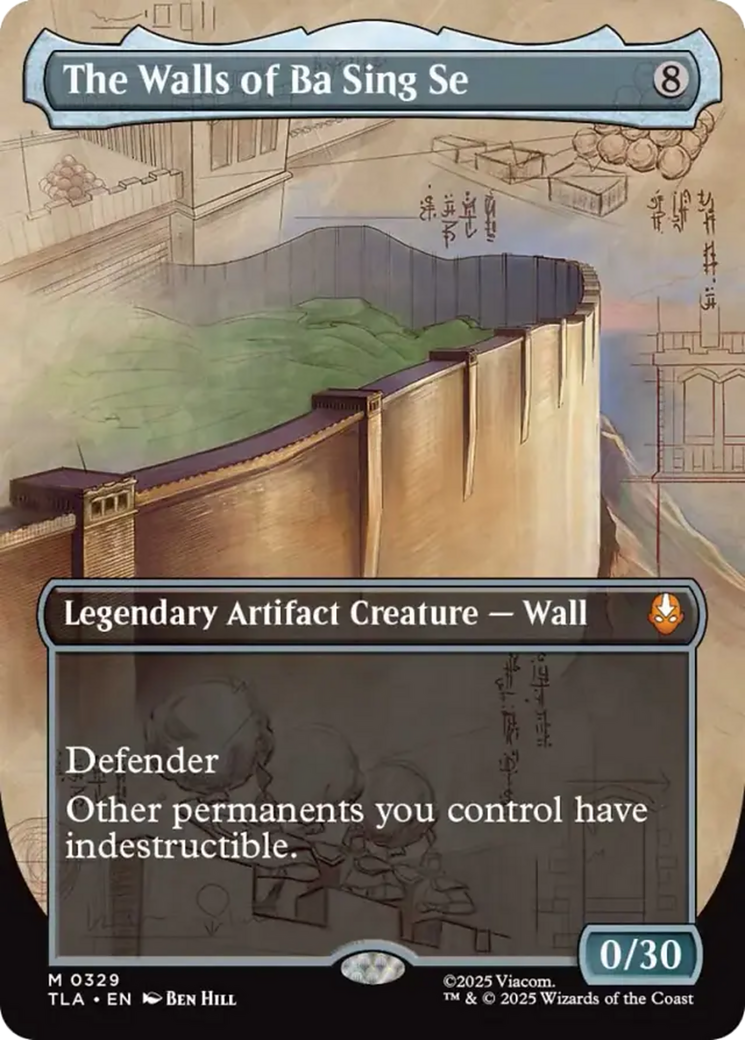 The Walls of Ba Sing Se (Borderless) [Avatar: The Last Airbender] | Magic Magpie