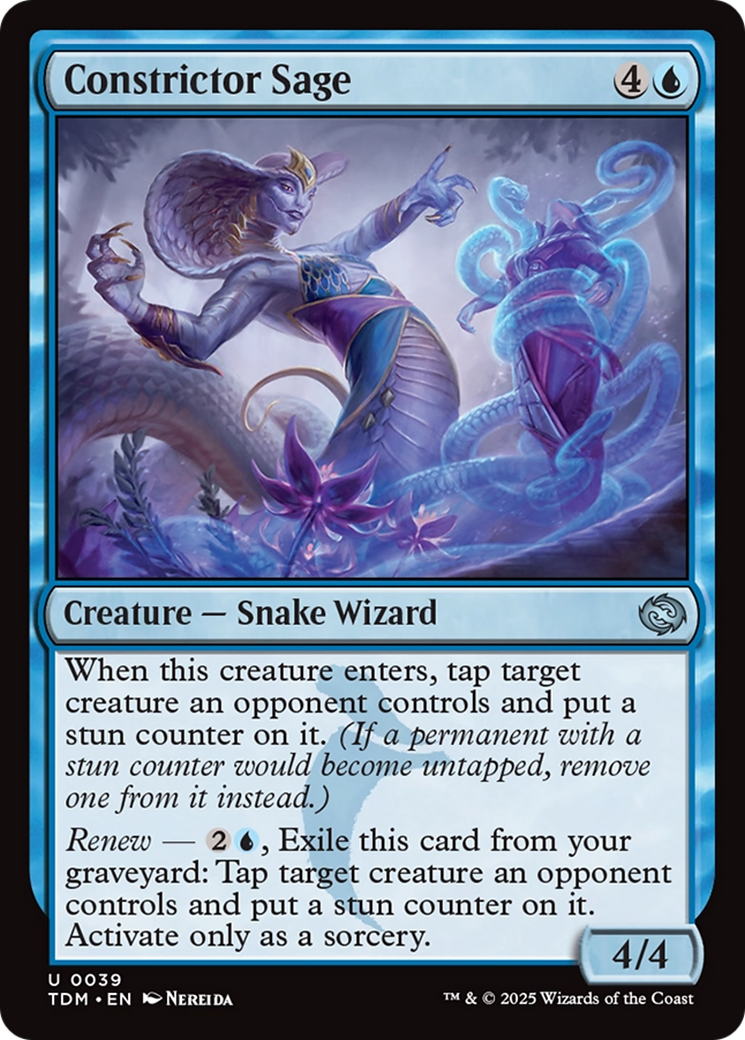 Constrictor Sage [Tarkir: Dragonstorm] | Magic Magpie