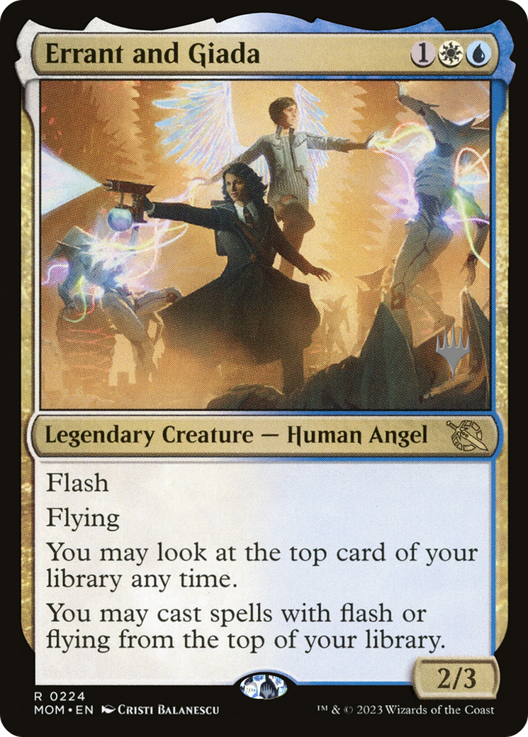 Errant and Giada (Promo Pack) [March of the Machine Promos] | Magic Magpie