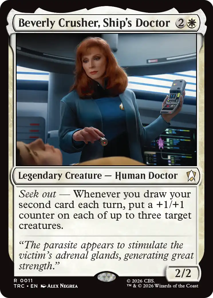 Beverly Crusher, Ship's Doctor [Star Trek Commander] | Magic Magpie