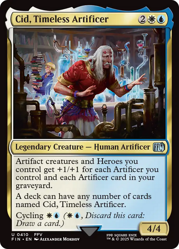 Cid, Timeless Artificer (0410) [FINAL FANTASY] | Magic Magpie