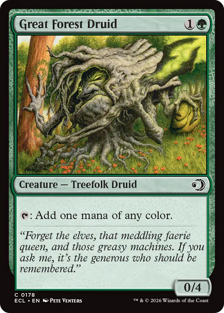 Great Forest Druid [Lorwyn Eclipsed] | Magic Magpie