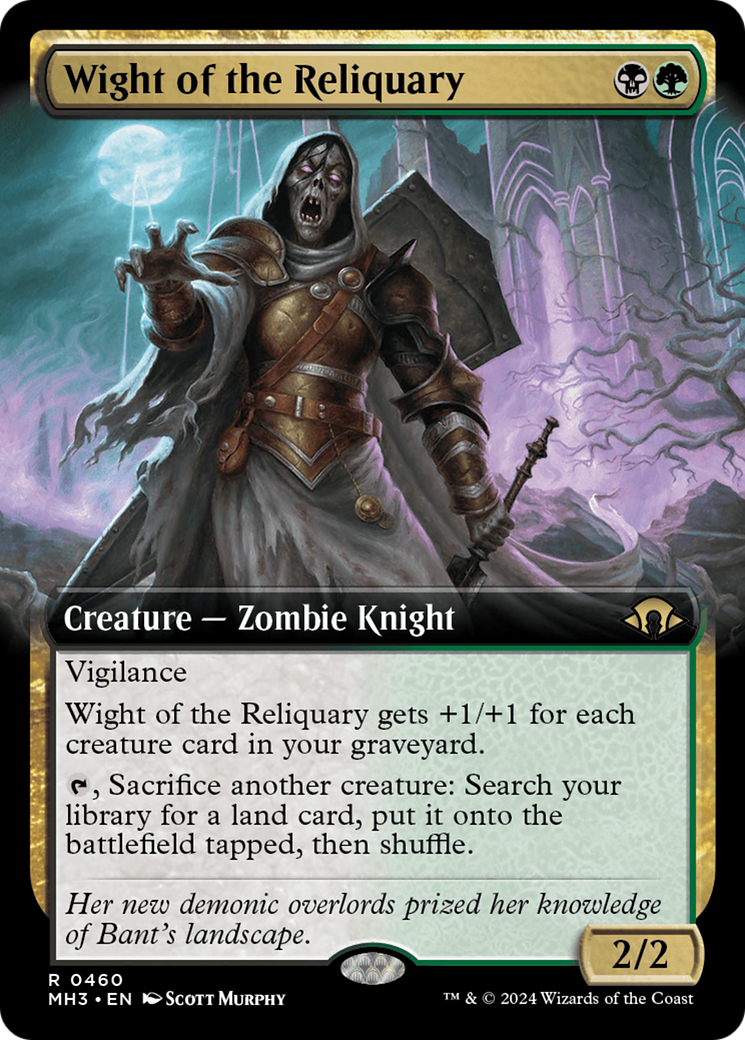 Wight of the Reliquary (Extended Art) [Modern Horizons 3] | Magic Magpie