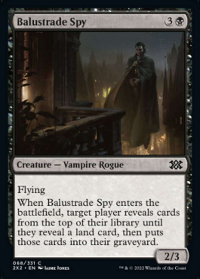 Balustrade Spy [Double Masters 2022] | Magic Magpie