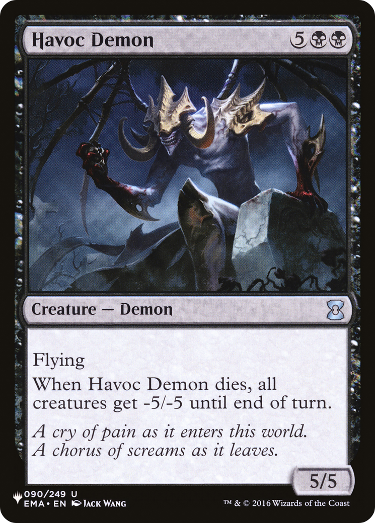 Havoc Demon [The List Reprints] | Magic Magpie