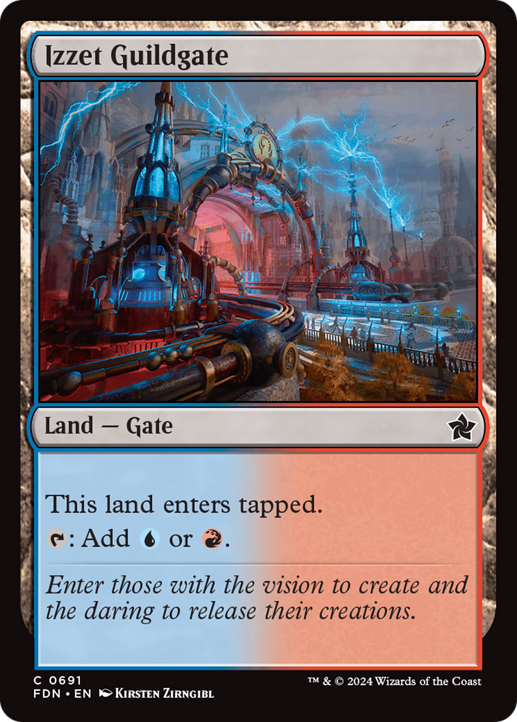 Izzet Guildgate [Foundations] | Magic Magpie