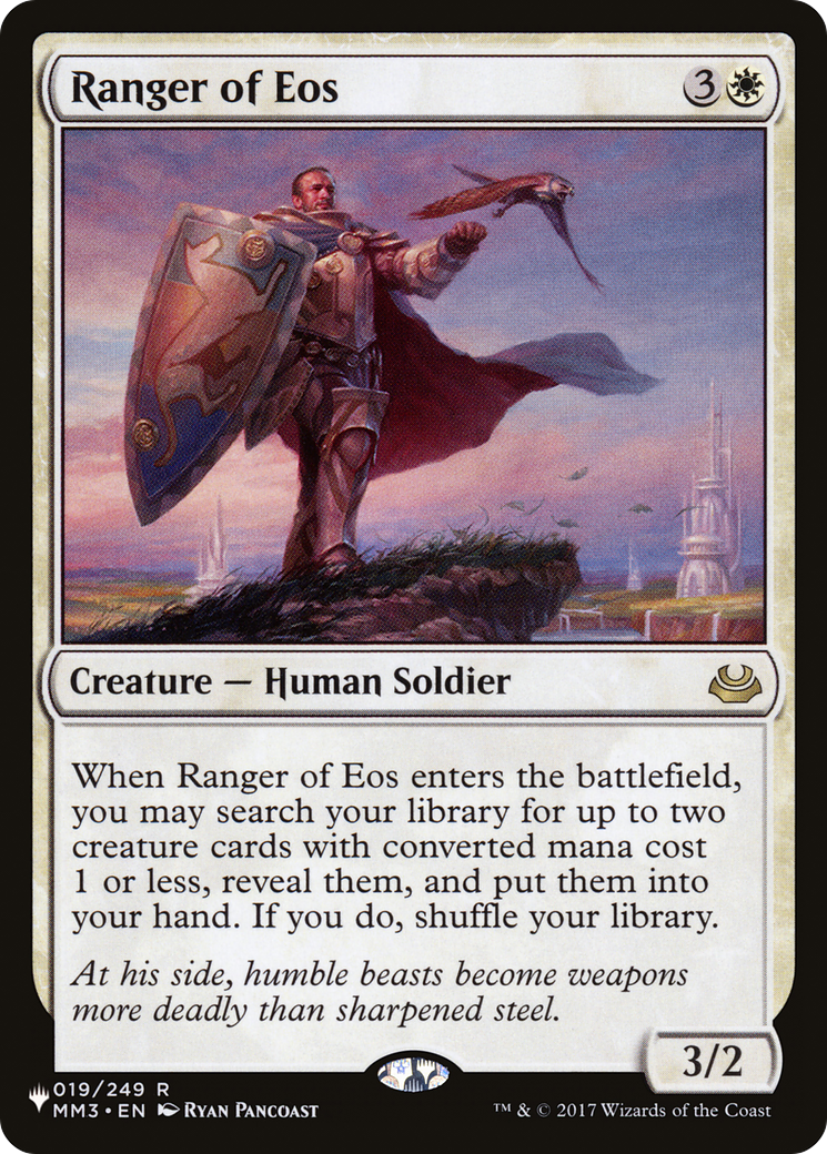 Ranger of Eos (MM3) [The List Reprints] | Magic Magpie