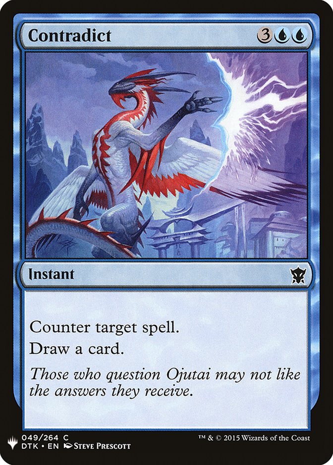 Contradict [Mystery Booster] | Magic Magpie