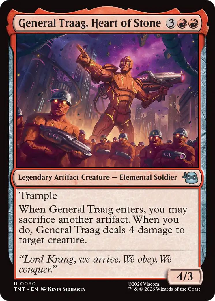 General Traag, Heart of Stone [Teenage Mutant Ninja Turtles] | Magic Magpie