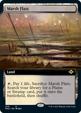 Marsh Flats (Extended Art) [Modern Horizons 2] | Magic Magpie