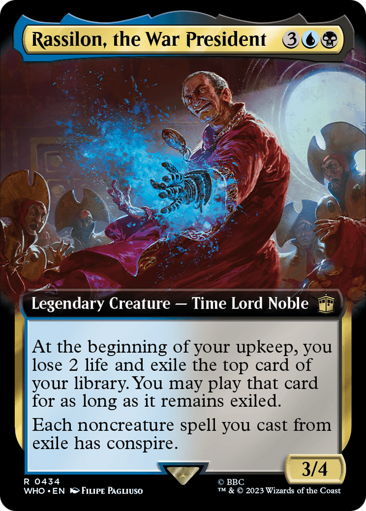 Rassilon, the War President (Extended Art) [Doctor Who] | Magic Magpie