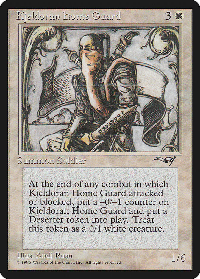 Kjeldoran Home Guard [Alliances] | Magic Magpie