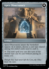 Eye of Ojer Taq // Apex Observatory [The Lost Caverns of Ixalan Commander] | Magic Magpie