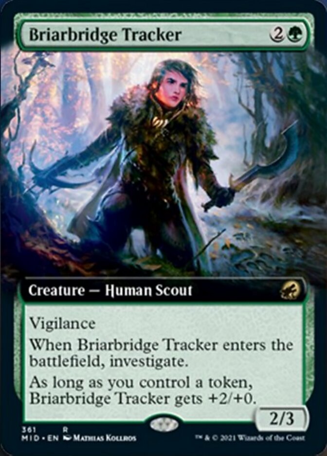 Briarbridge Tracker (Extended Art) [Innistrad: Midnight Hunt] | Magic Magpie