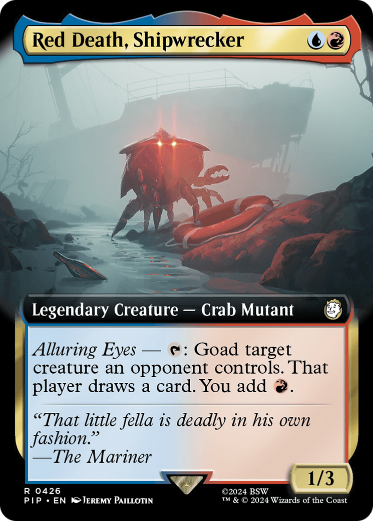 Red Death, Shipwrecker (Extended Art) [Fallout] | Magic Magpie