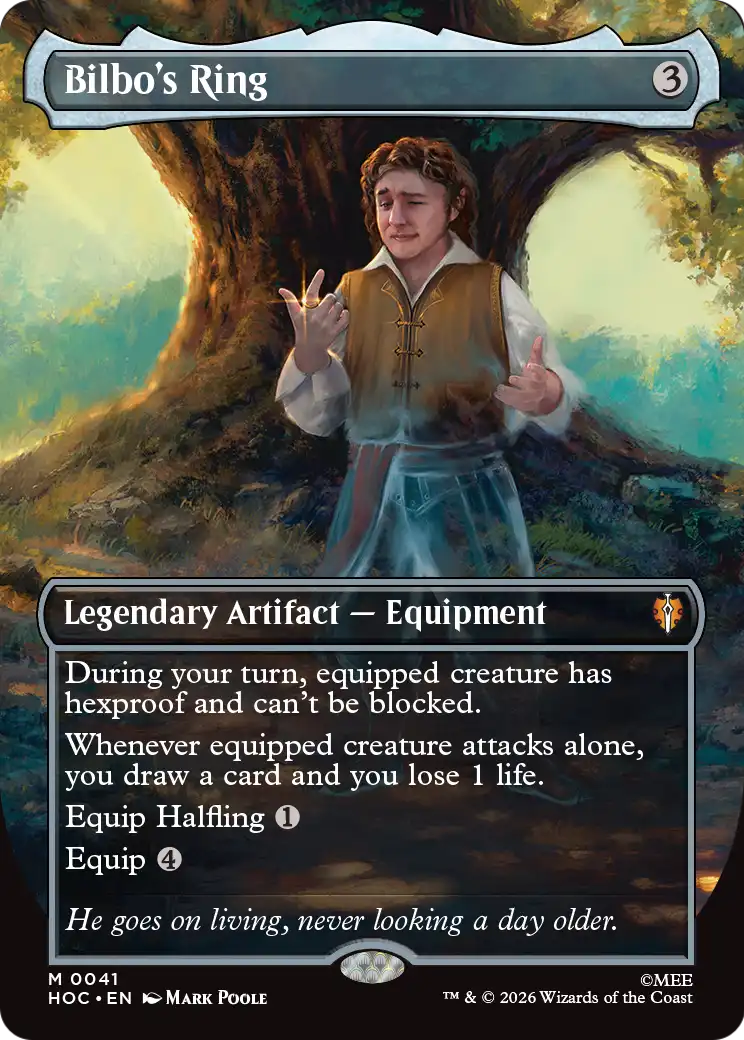 Bilbo's Ring (Borderless) [The Hobbit: Eternal-Legal] | Magic Magpie