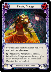 Passing Mirage (Blue) [EVR142] (Everfest)  1st Edition Rainbow Foil | Magic Magpie