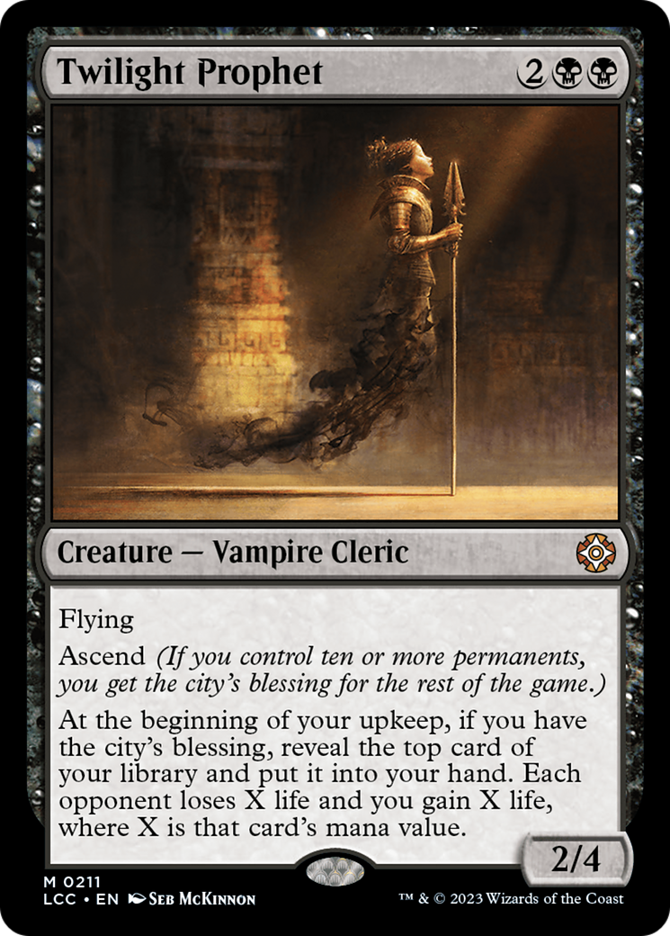 Twilight Prophet [The Lost Caverns of Ixalan Commander] | Magic Magpie