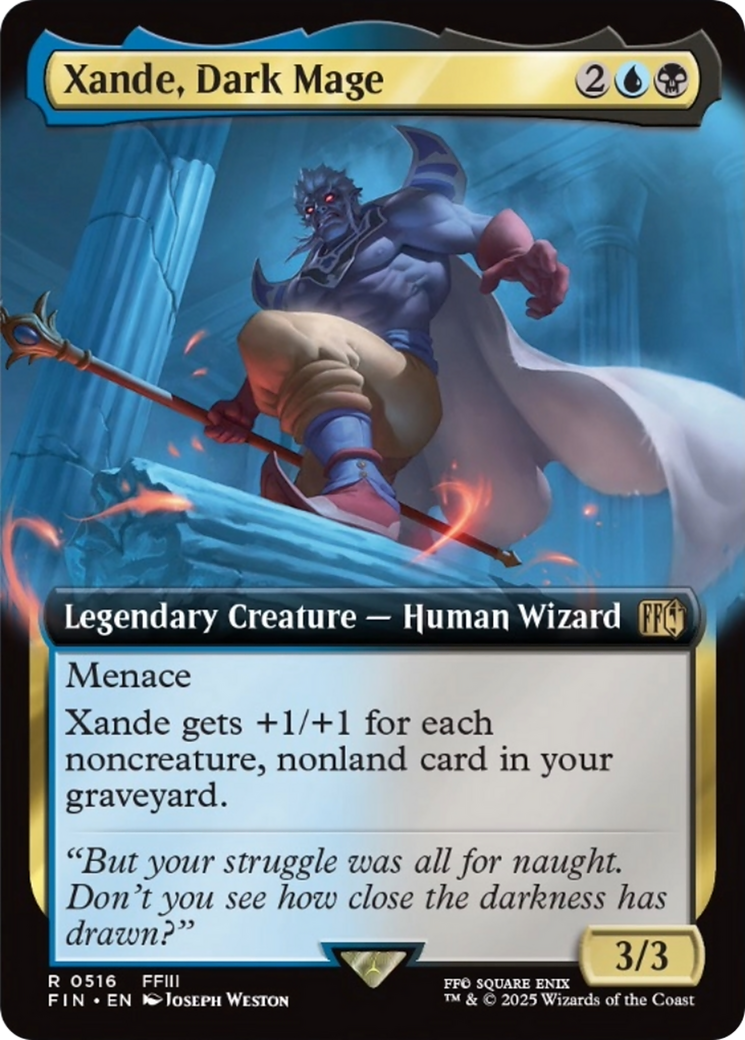 Xande, Dark Mage (Extended Art) [FINAL FANTASY] | Magic Magpie