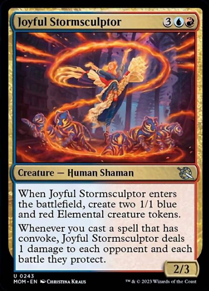 Joyful Stormsculptor [March of the Machine] | Magic Magpie