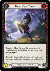 Rising Knee Thrust (Red) [U-WTR104] (Welcome to Rathe Unlimited)  Unlimited Normal | Magic Magpie