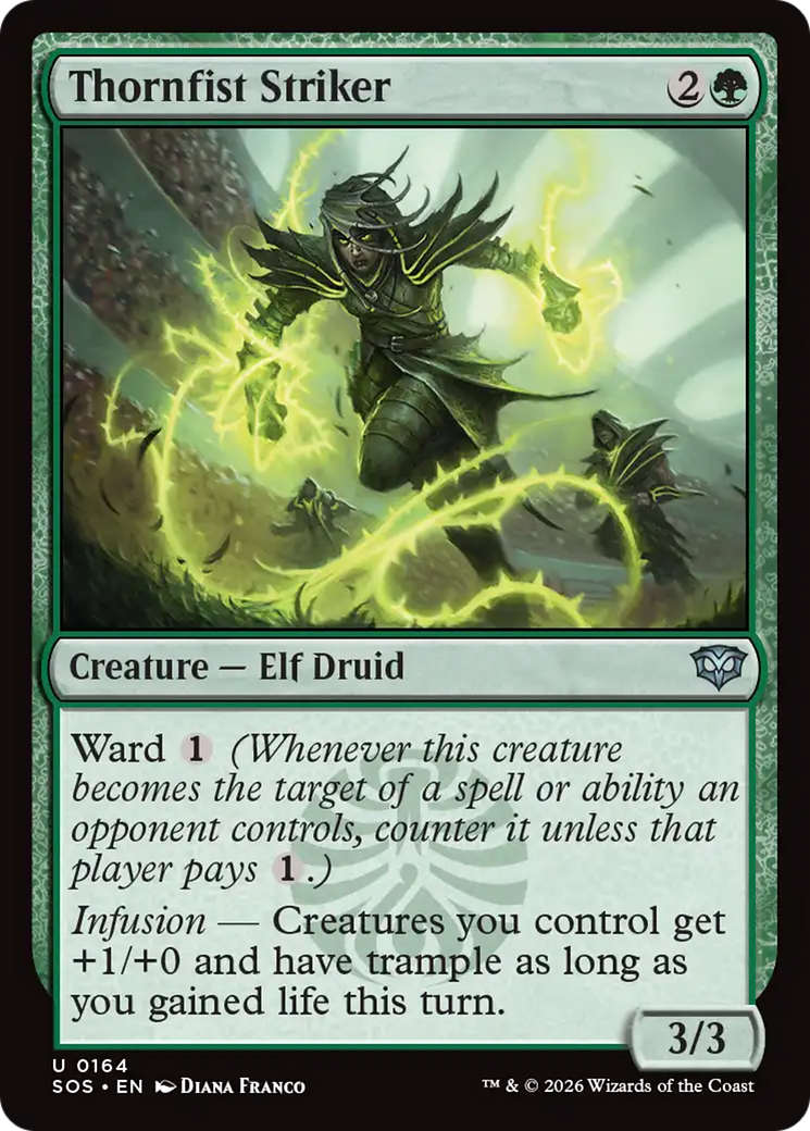 Thornfist Striker [Secrets of Strixhaven] | Magic Magpie